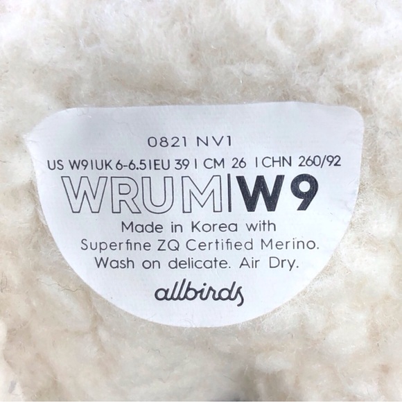 Allbirds Runner Up Mizzle sz 9 - Picture 7 of 10